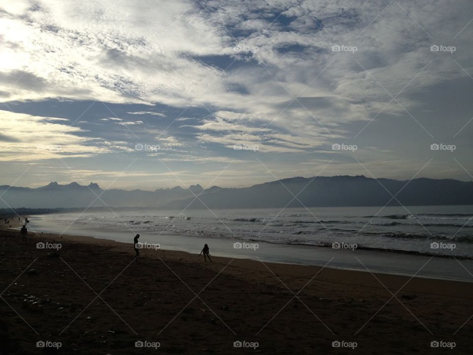 beach sky view nice by kaprillyon