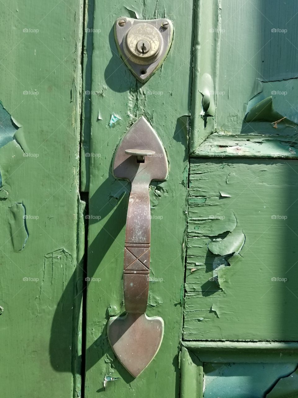 Iron, No Person, Door, Rusty, Lock