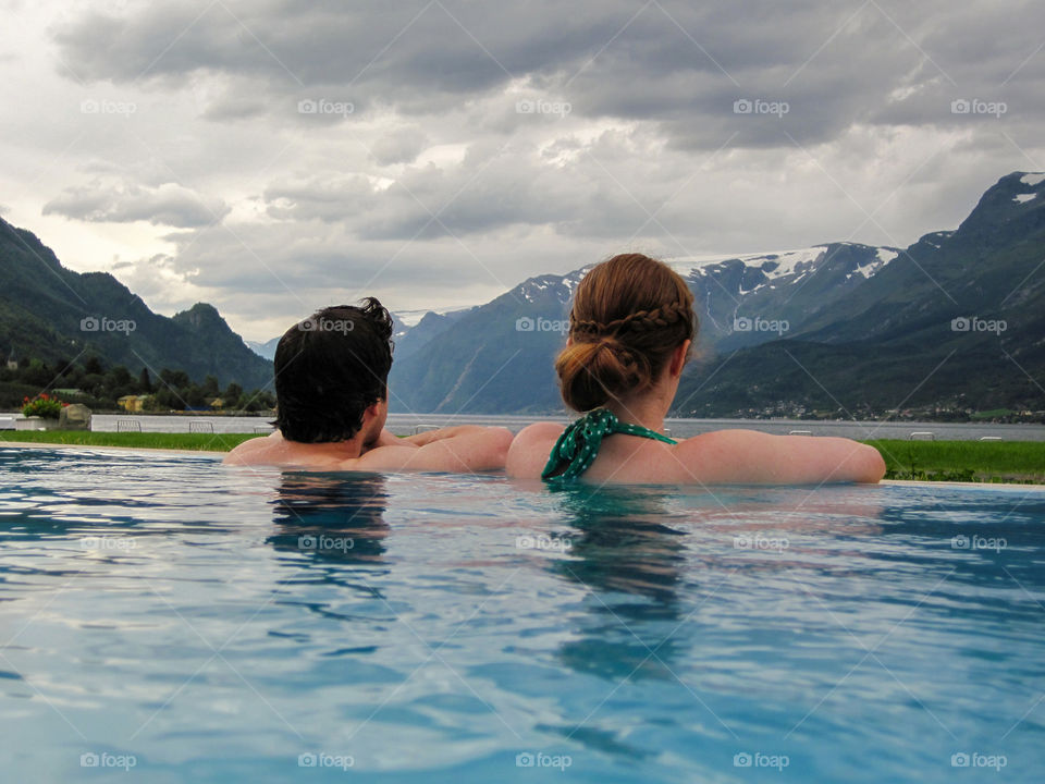 Pool in Norway 