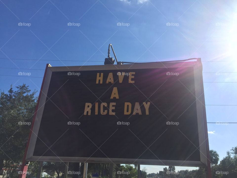 Have a rice day🍚