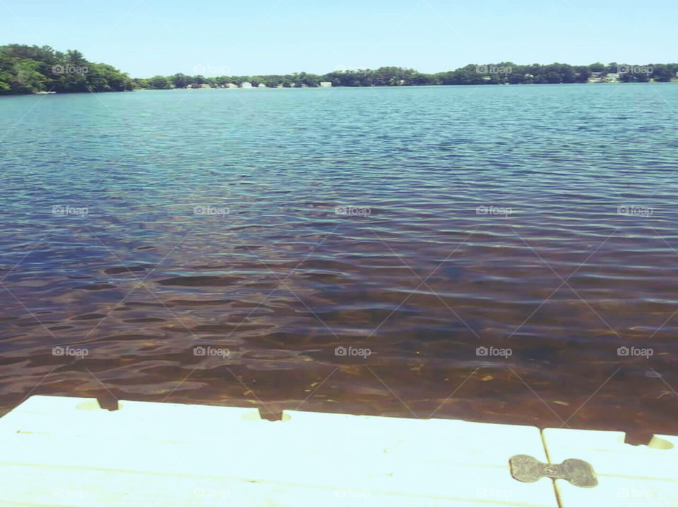 dock at the lake