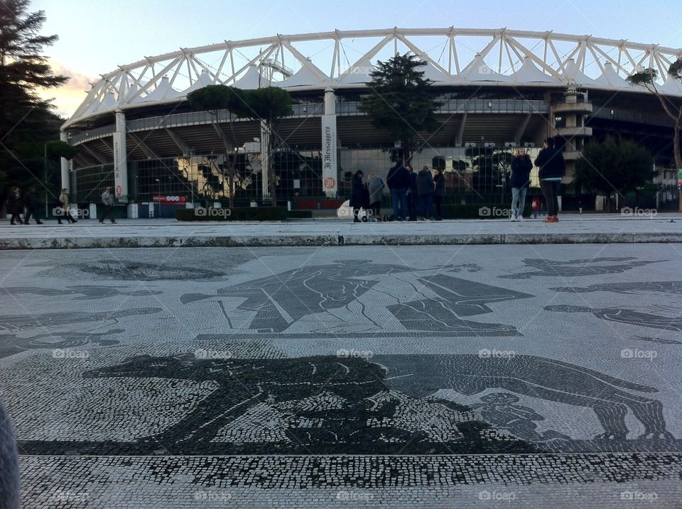 Roma, Stadio Olimpico.