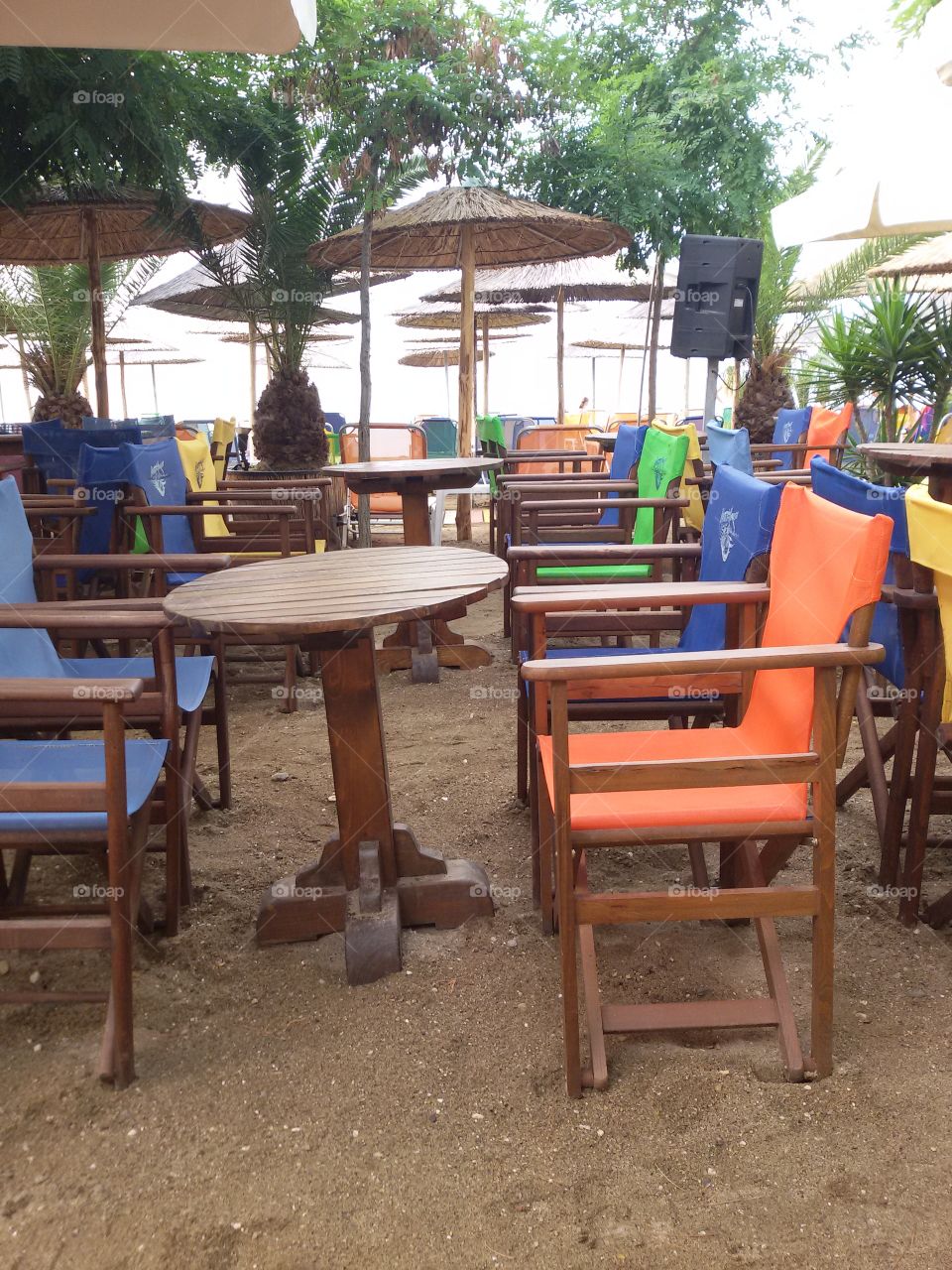 Restaurant on the beach