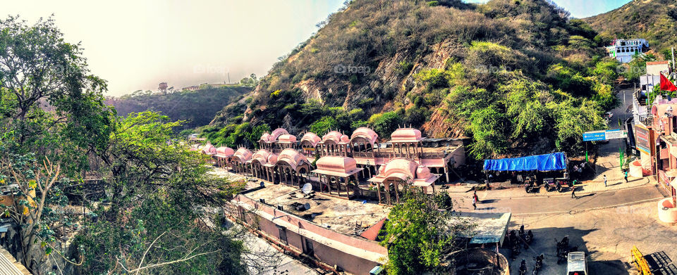 Indian temple Jaipur Rajasthan
