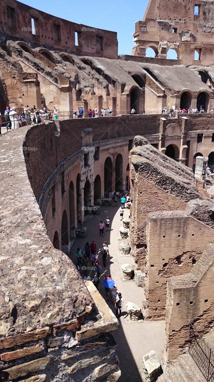 weekend in Rome .  Coliseum