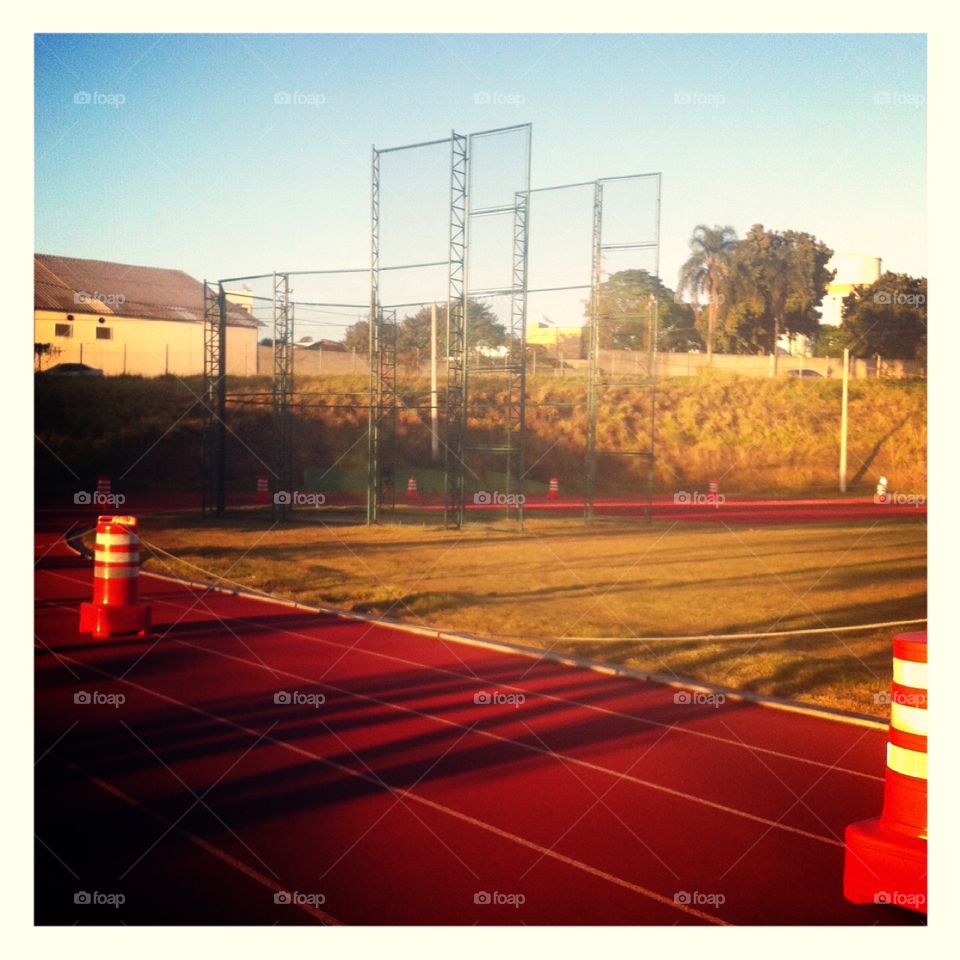 Pista de Atletismo do Complexo Esportivo do Bolão - Jundiaí / SP - Brasil. Aqui, realmente se entra em forma!  🏃‍♂️