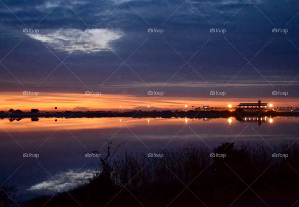 Hole In The Clouds Reflections 
