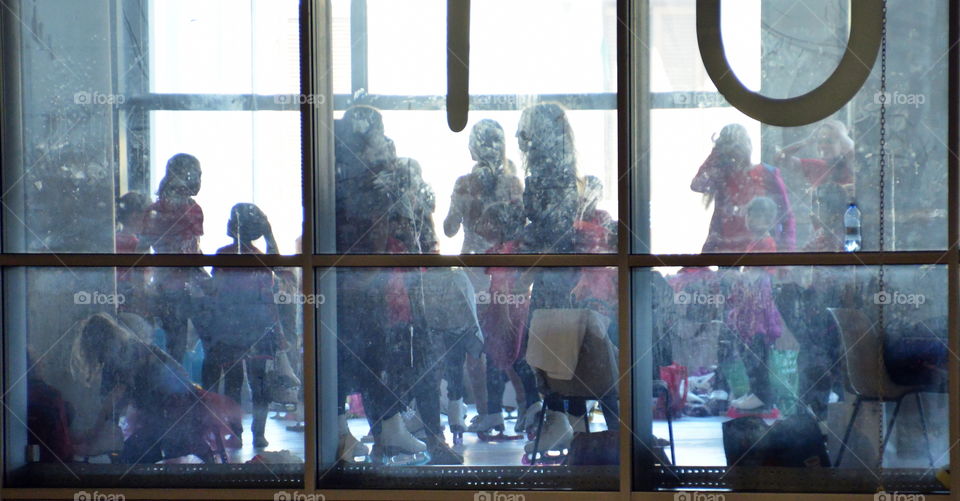 little ballerinas get ready to dance