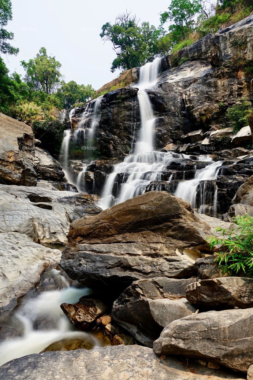 waterfall in chiangmai thailand