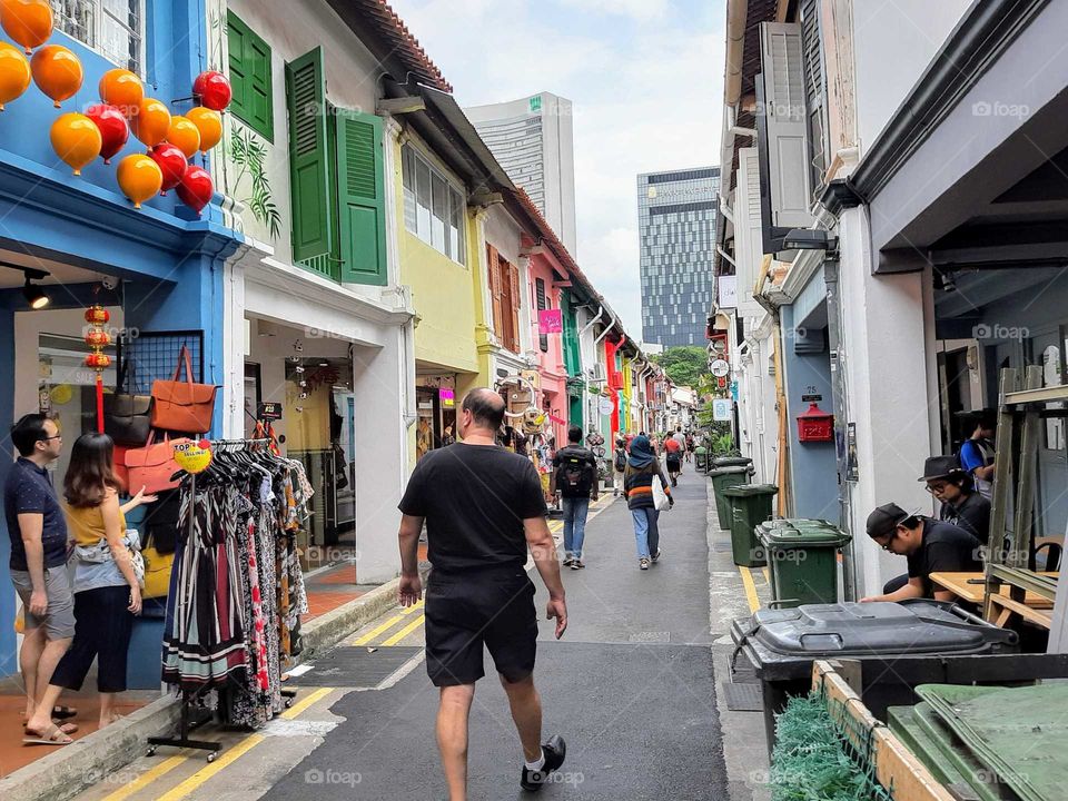 Arab street laneway