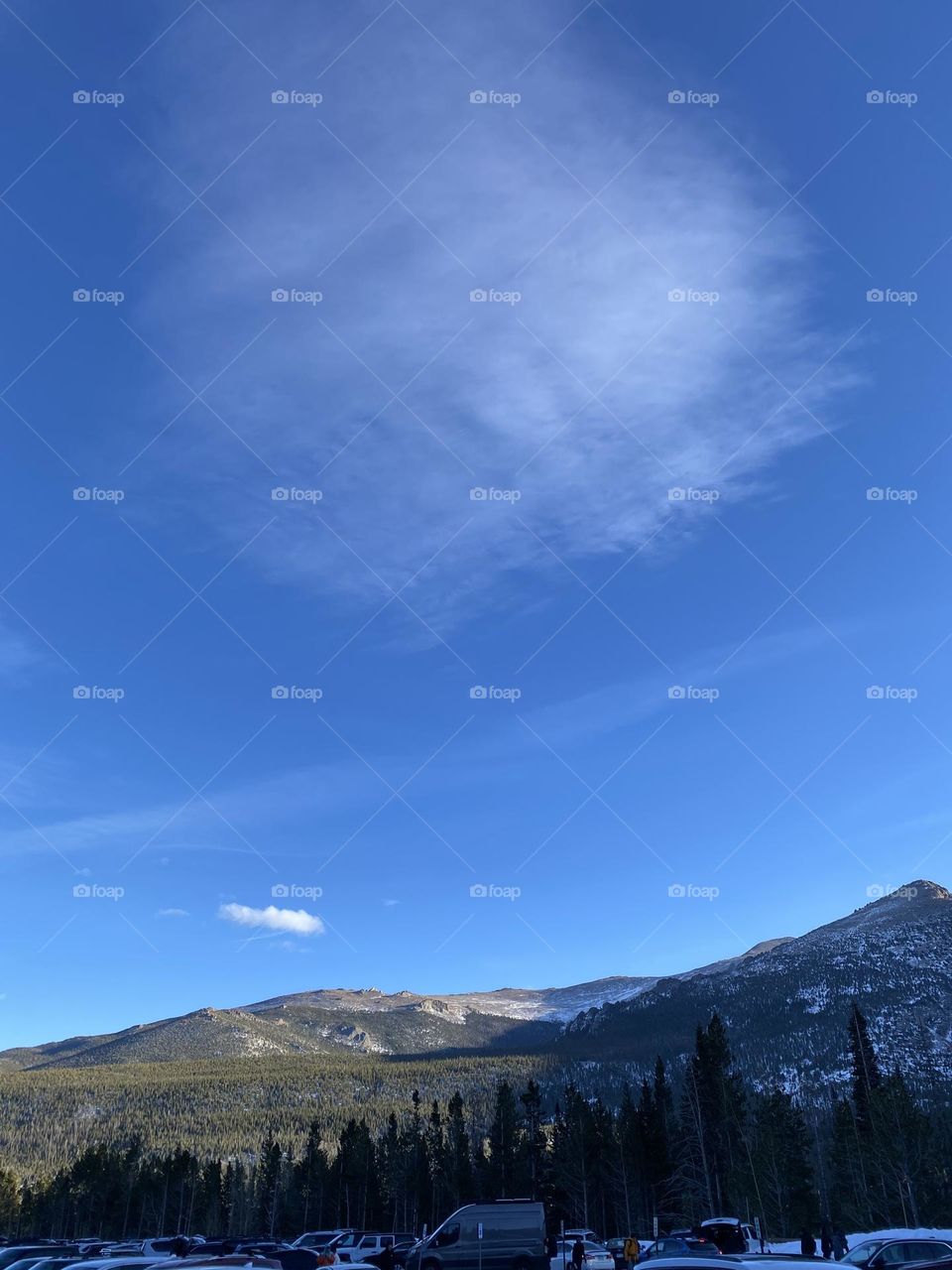 Sky view Rocky Mountain 