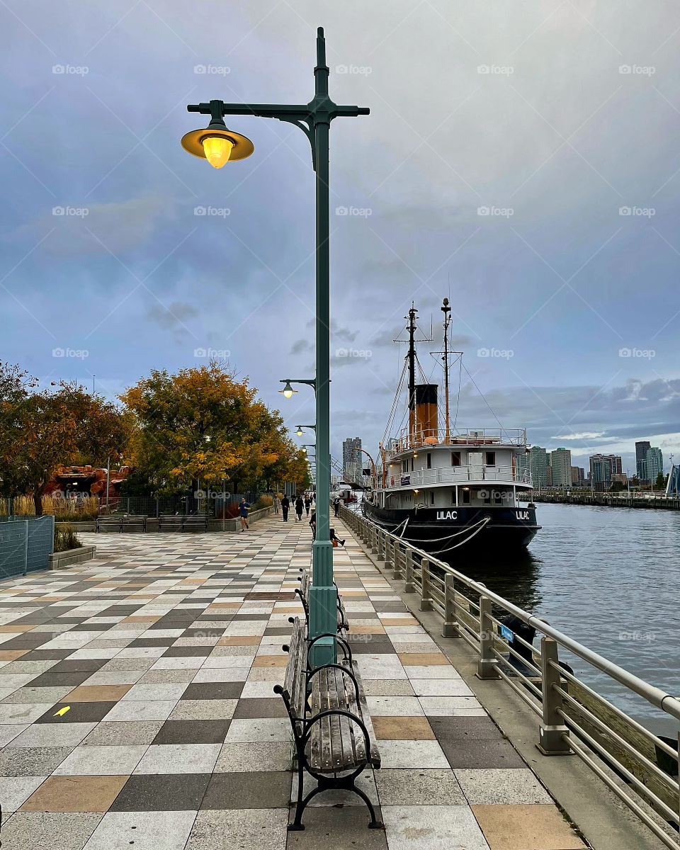 A lamp: something not significant during the day but become essential during your dark times!