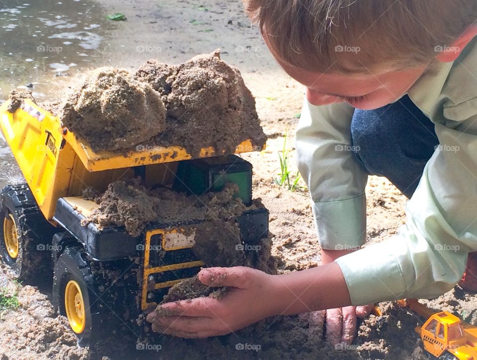 Our future construction worker 