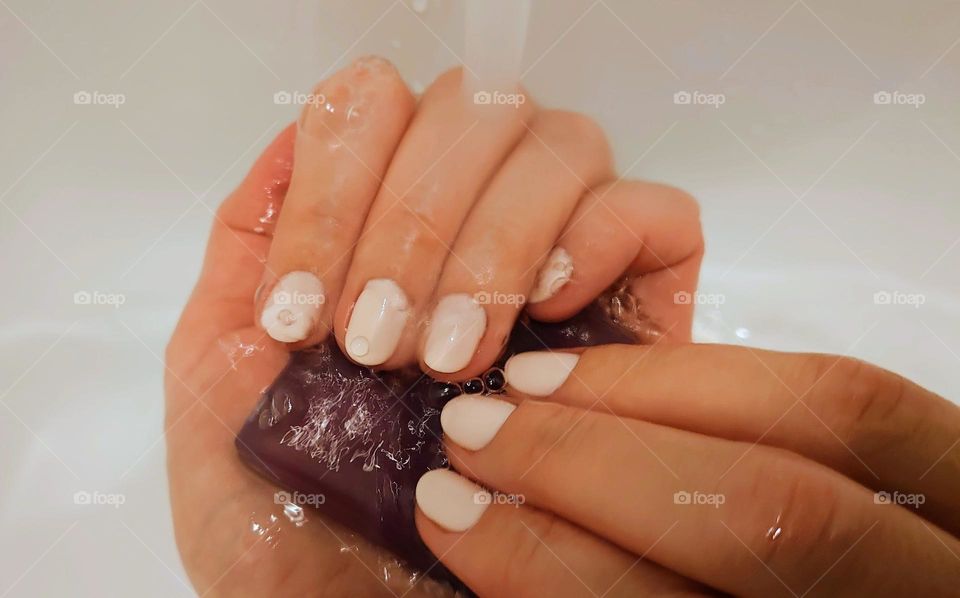 Manicure💅Hand washing🧼