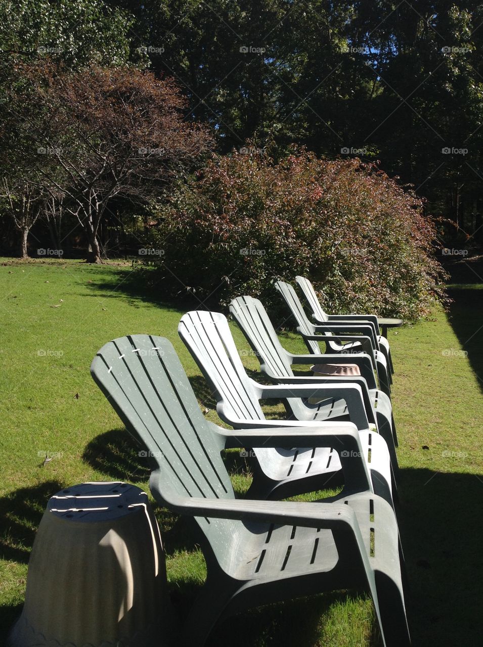 Adirondack Chairs Outdoors