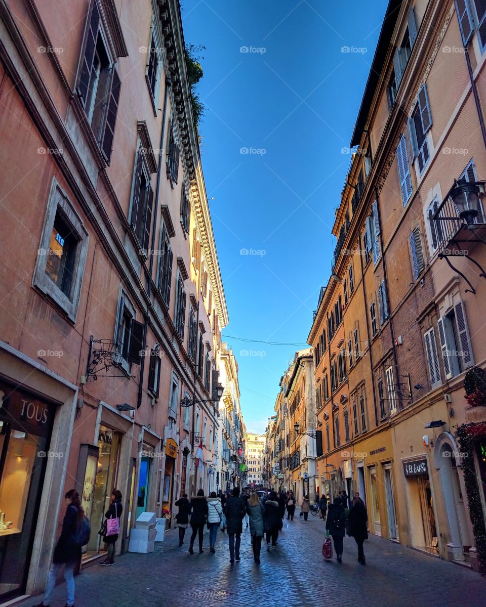 Streets of Rome, Italy