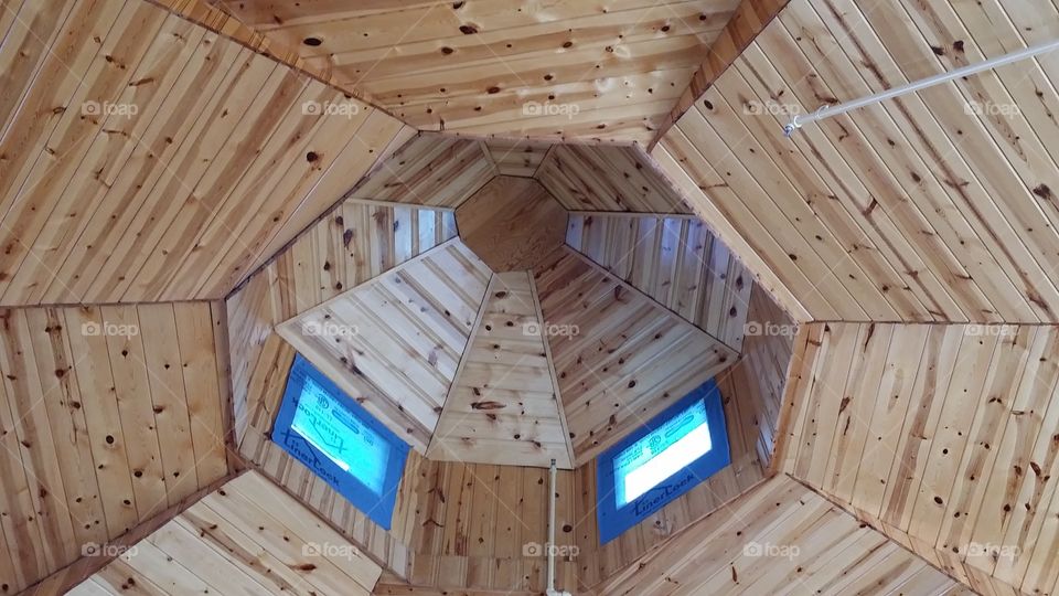 Wood Ceiling Design - Crazy Horse Museum