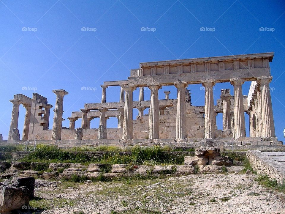 Temple at Egina, Greek