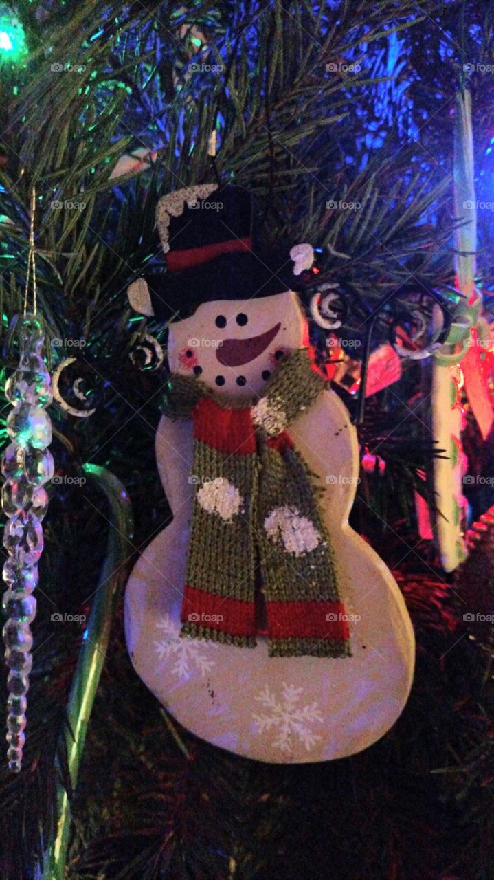 Christmas tree Snowman
