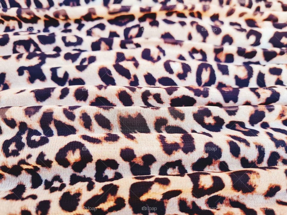 animal spotted textile background