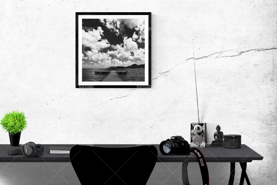 Photographer’s Work Space, Office Space, Room Staging, Pier Art Photography 