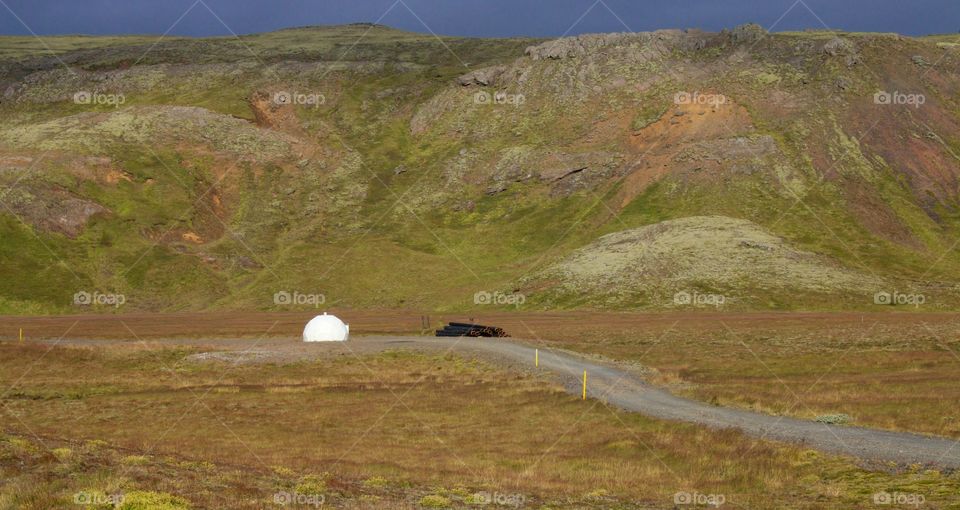 Icelandic Geothermal Field 