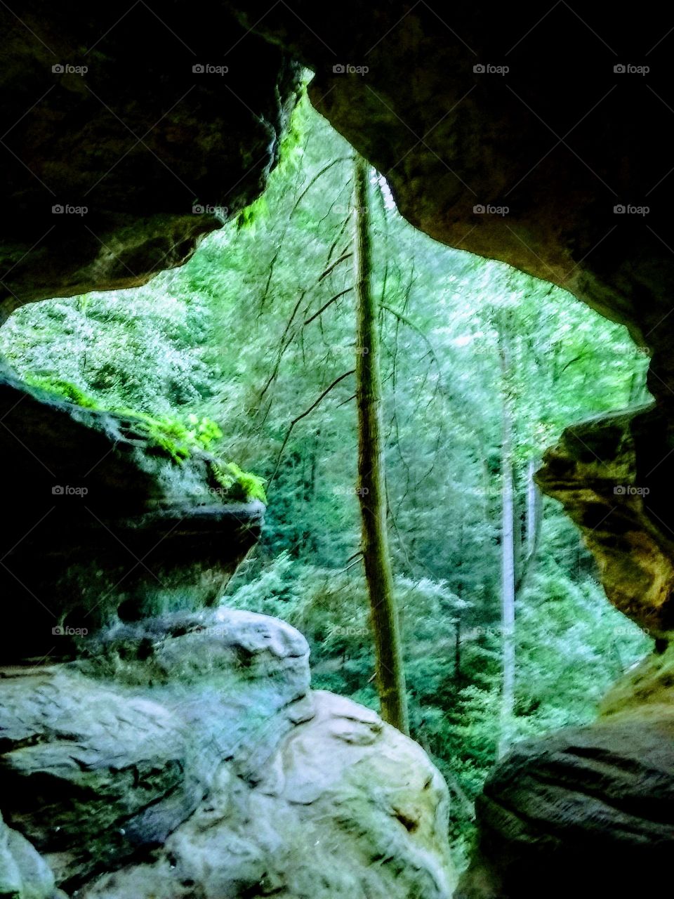 At the other end of the tunnel!