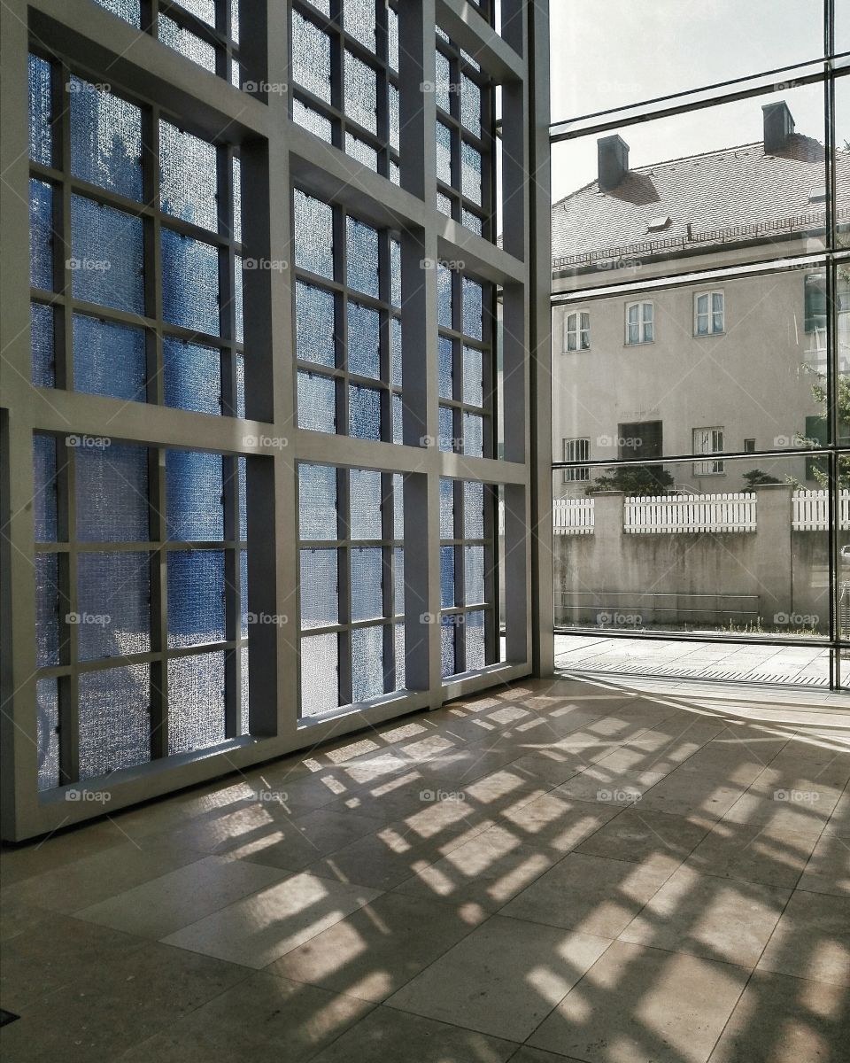 wall of windows