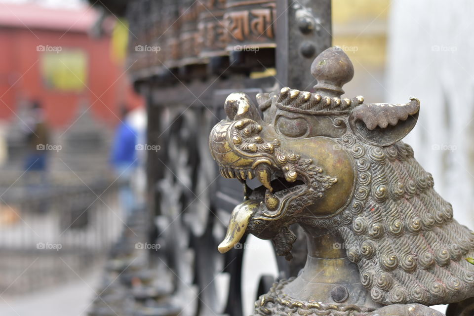 Kathmandu Statue