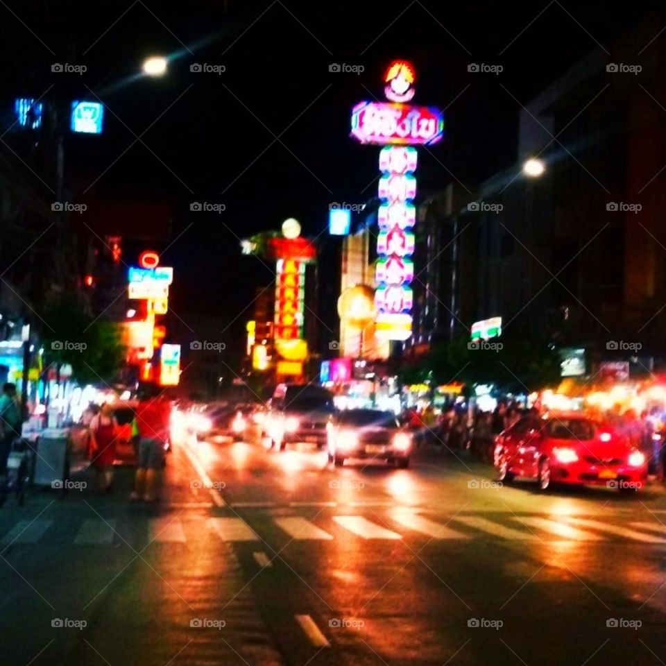 China Town in Bangkok , Thailand