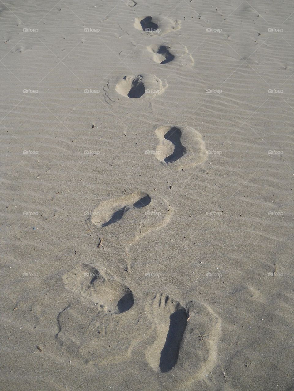 Sand prints