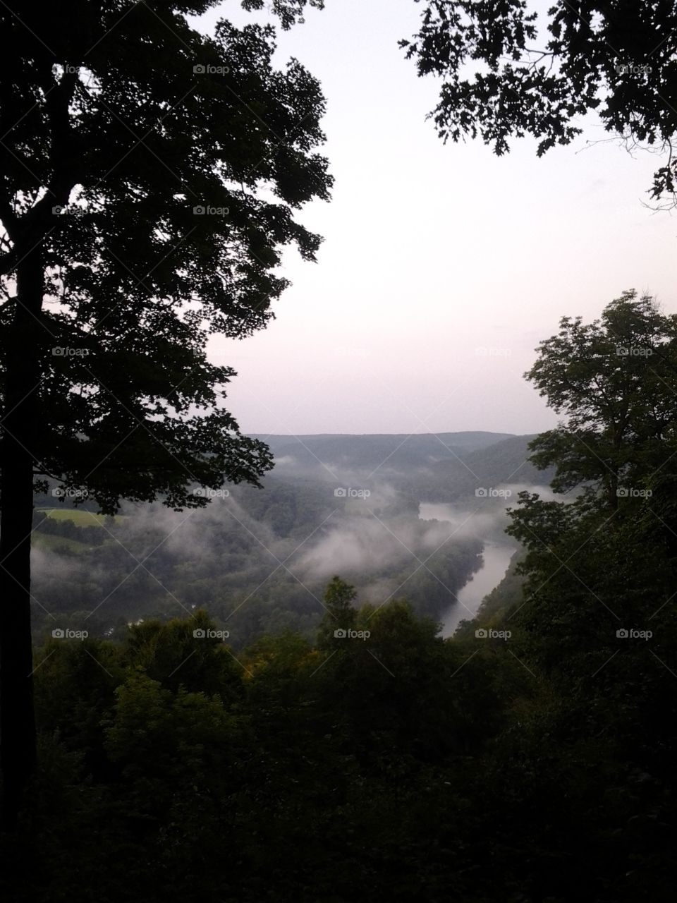 river in the mountains