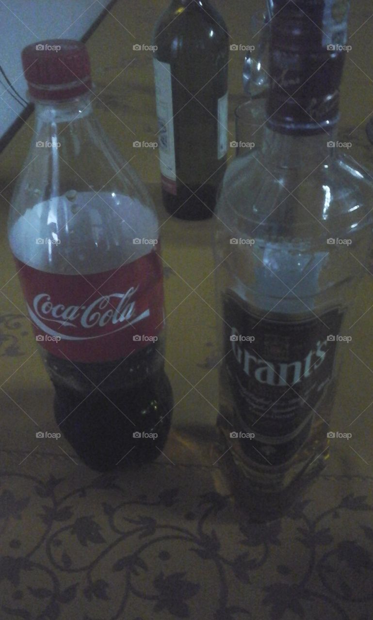 coke and alcohol