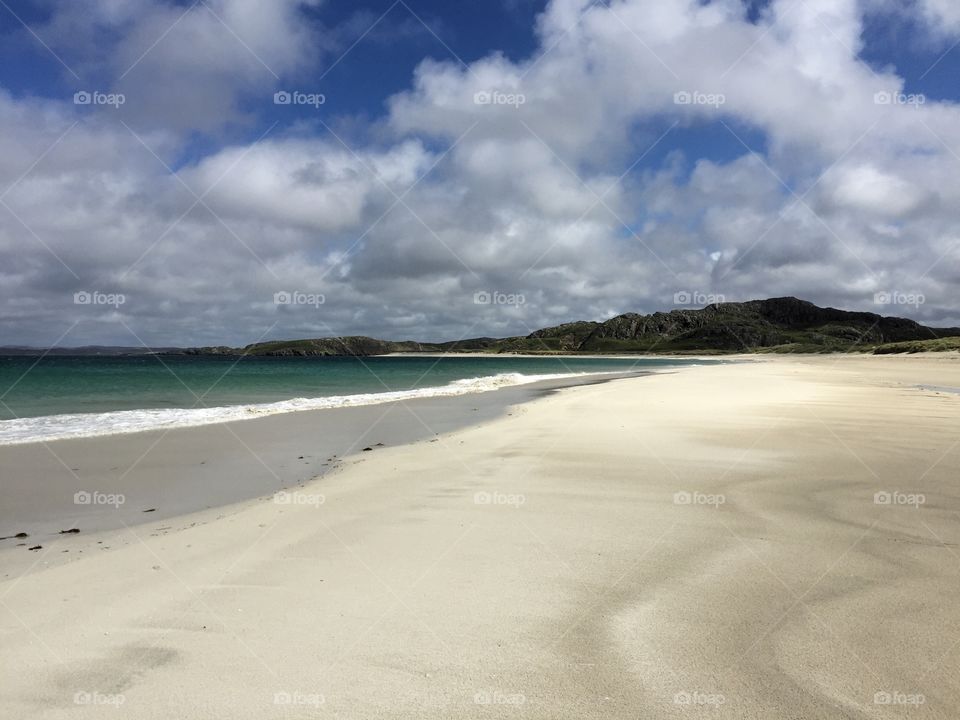 Hebridean coast. 