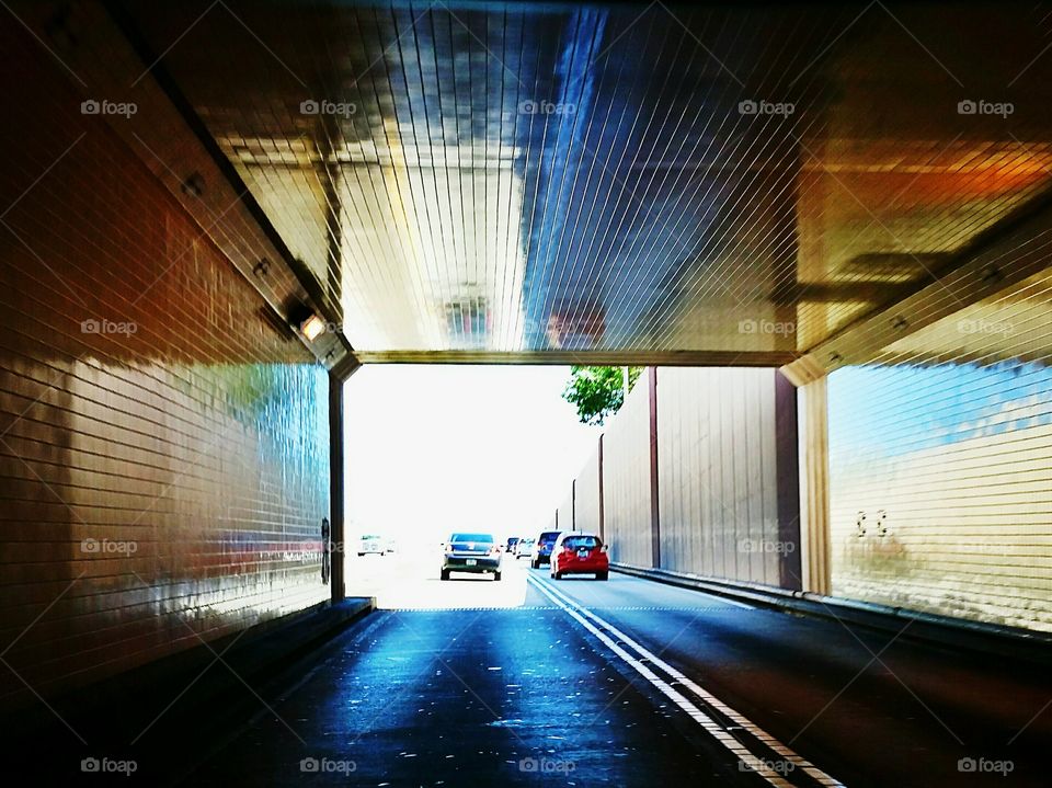 Henry E. Kinney tunnel, Highway US-1, Fort Lauderdale, Florida, 1 of only 2, vehicle tunnels in Florida