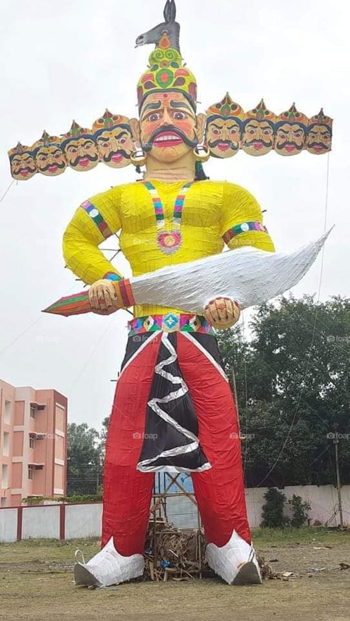 Ravan in Dasahara