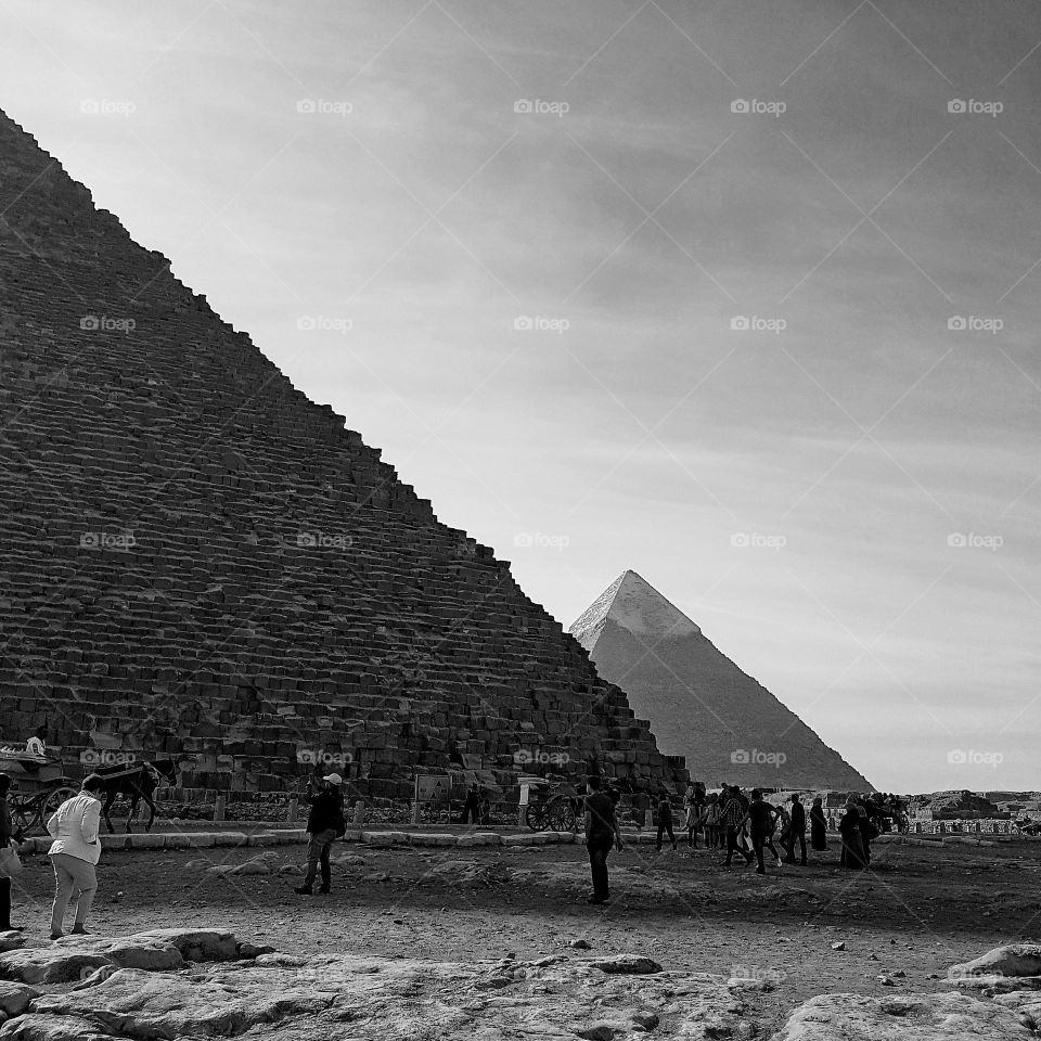 giza pyramids