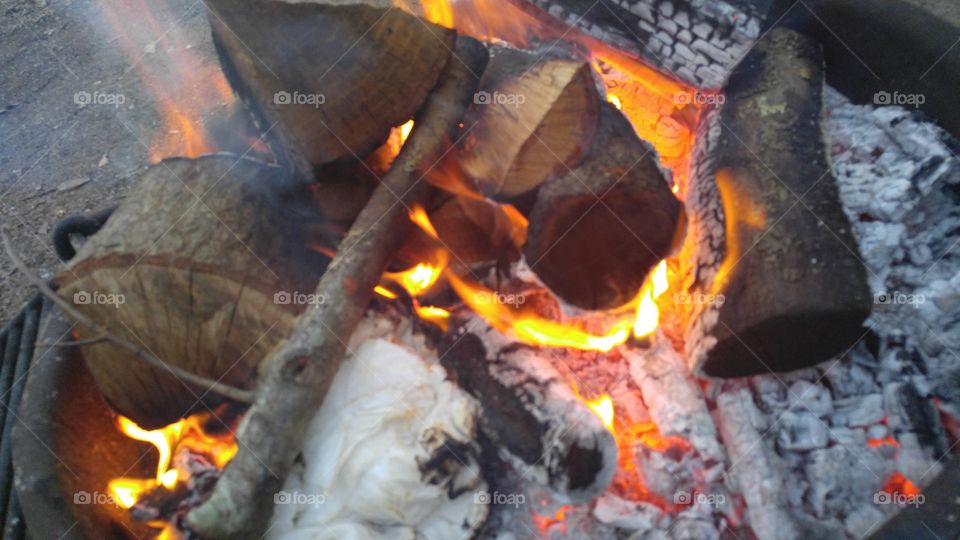 Flame, Firewood, Heat, Coal, Charcoal