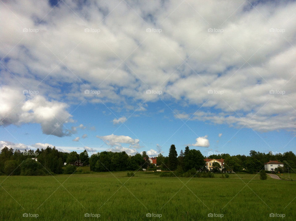 landscape sky sweden blue by rauschen