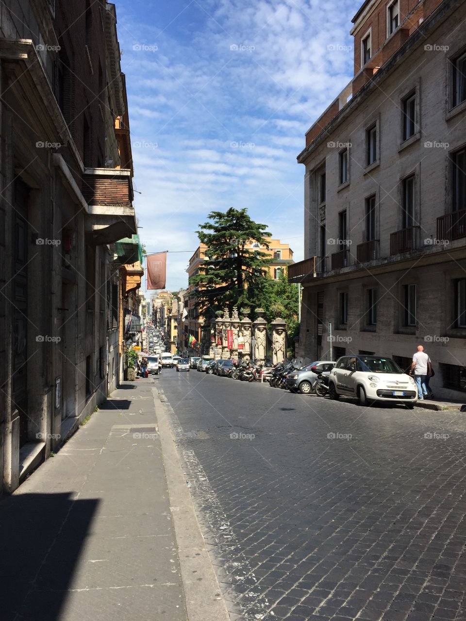 Street in Rome 