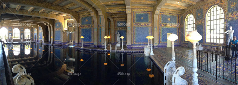 sky blue trees water by itsAus