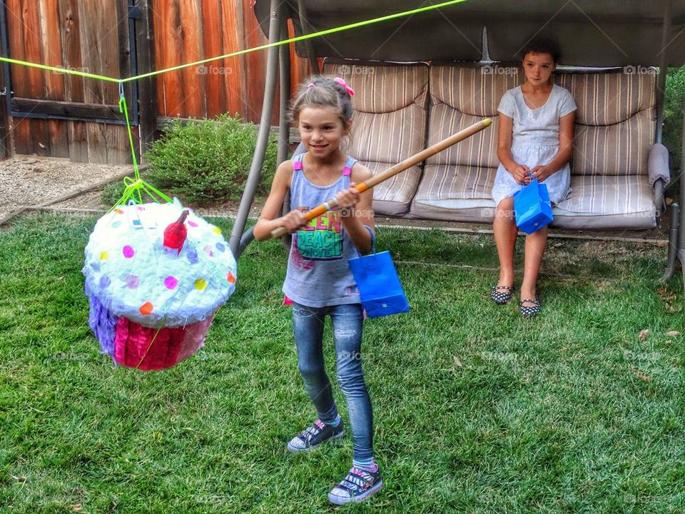 Swinging At The Piñata