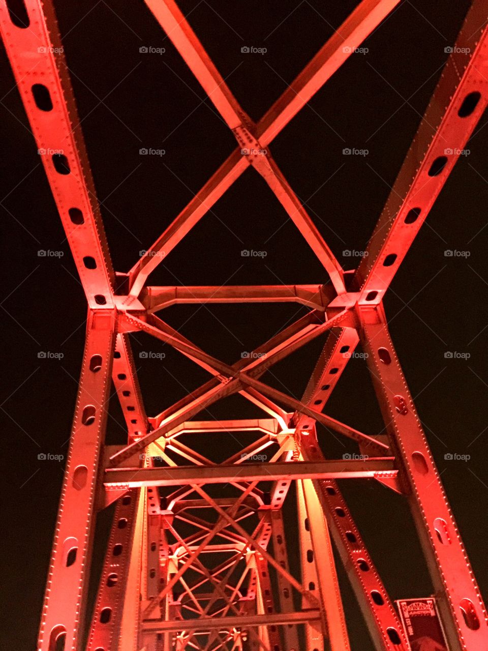 Junction Bridge Red Lights