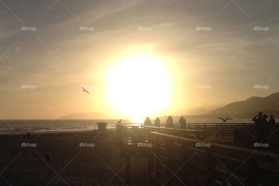 Pismo Beach Ca Sunset
