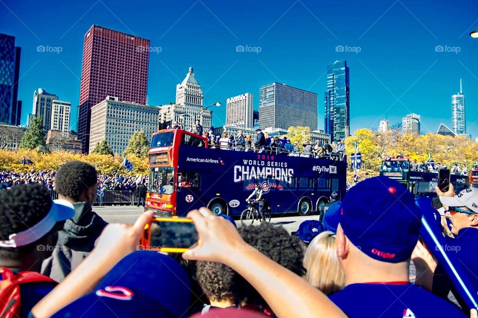 Chicago Cubs World Series : Celebration Grant Park
