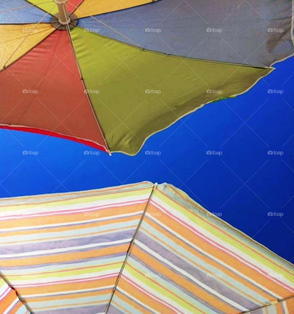 Umbrellas at the Beach