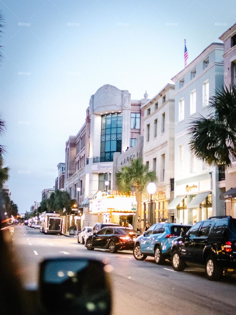 Nice weather at Charleston SC streets!