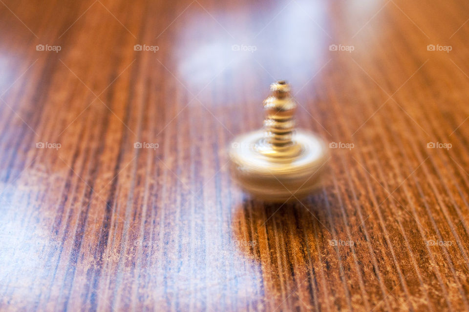 Spinning dreidel