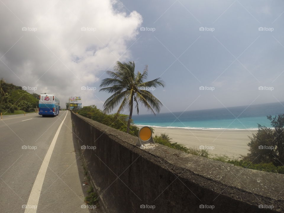 Taiwan taidong beach coach