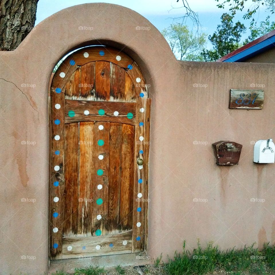 doors of Santa Fe